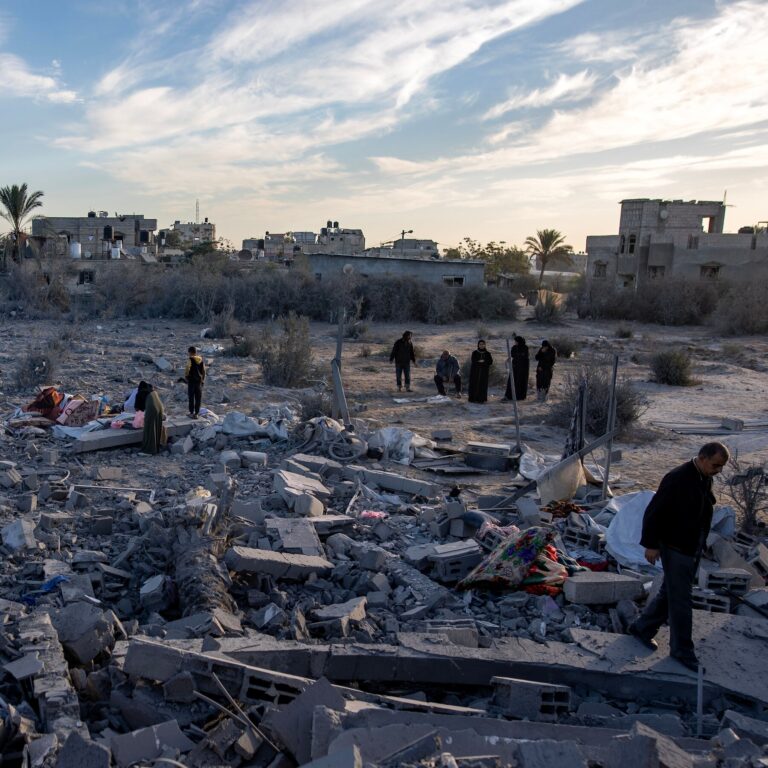 Live Updates: Deadly Israeli Strikes Hit Southern Gaza, Health Officials Say