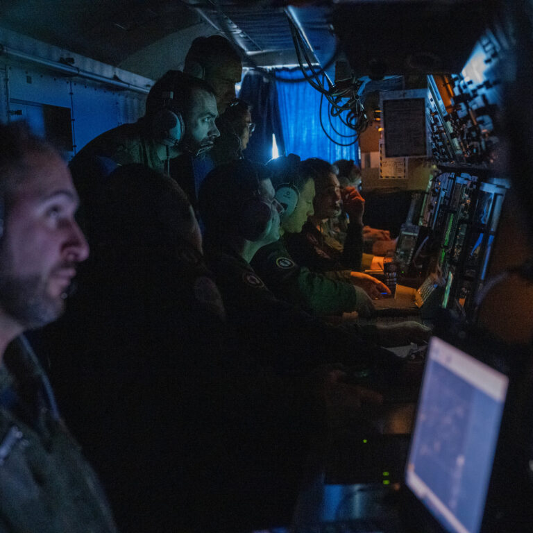 A NATO Plane Tracks and Dodges Russia in the Baltic Sea