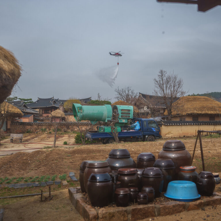 South Korea Wildfires Raze Ancient Temples, Force Evacuations