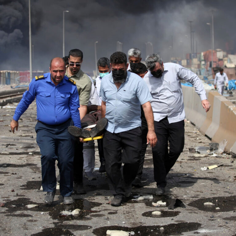 Massive Iran Port Explosion Kills 5 and Injures Hundreds
