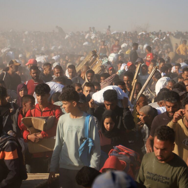 Israel Intensely Bombards Gaza Amid Chaos Surrounding Aid Handouts