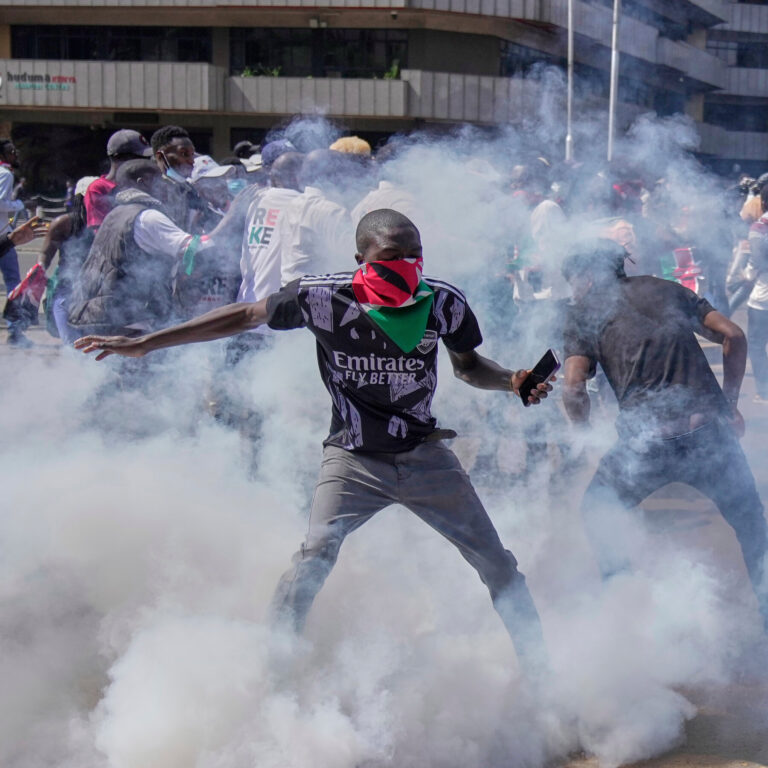 Kenyans Return to the Streets a Year After Deadly Tax Protests