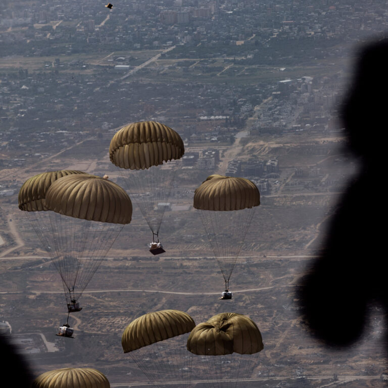 Israel to Allow to Allow Aid Airdrops Over Gaza During Starvation Crisis