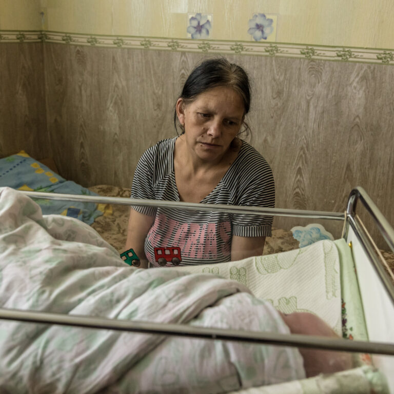 Fleeing Domestic Violence, and the Russian Advance